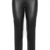 Kendindza Damen Thermo-Leggings gefüttert mit Innen-Fleece Basic Kunstleder High Waist (Schwarz, EU Größe: S | Herstellgröße: M) - 2