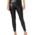 Only Damen ONLJESSIE FAUX LEATHER LEGGING OTW NOOS Leggings, Black, M - 1