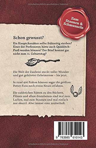 Unnützes Wissen für Potter-Fans – Die inoffizielle Sammlung: Erstaunliche Fakten rund um den berühmtesten Zauberer der Welt | Ein besonderes Buch für Potterheads - 2