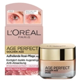 L'Oréal Paris Augenpflege, Age Perfect Golden Age, Anti-Aging Augencreme, Aufhellung und Anti-Absackung, Für reife und fahle Haut, Mit Pfingstrosen-Extrakt und Calcium B5, 15 ml - 1