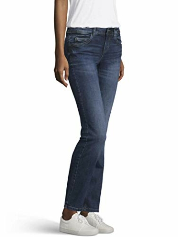 TOM TAILOR Damen Alexa Straight Jeans 10622022 Alexa Straight, 10281 - Mid Stone Wash Denim, 32W/32L - 4