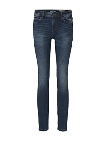 TOM TAILOR Damen Alexa Straight Jeans 10622022 Alexa Straight, 10281 - Mid Stone Wash Denim, 32W/32L - 5